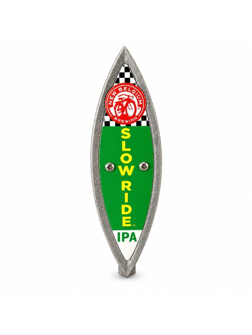 New Belgium Slow Ride IPA Beer Tap Handle Draft Knob